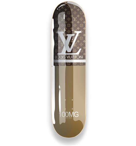 denial louis vuitton skateboard|Denial Designer Drugs Louis Vuitton Skateboard Deck.